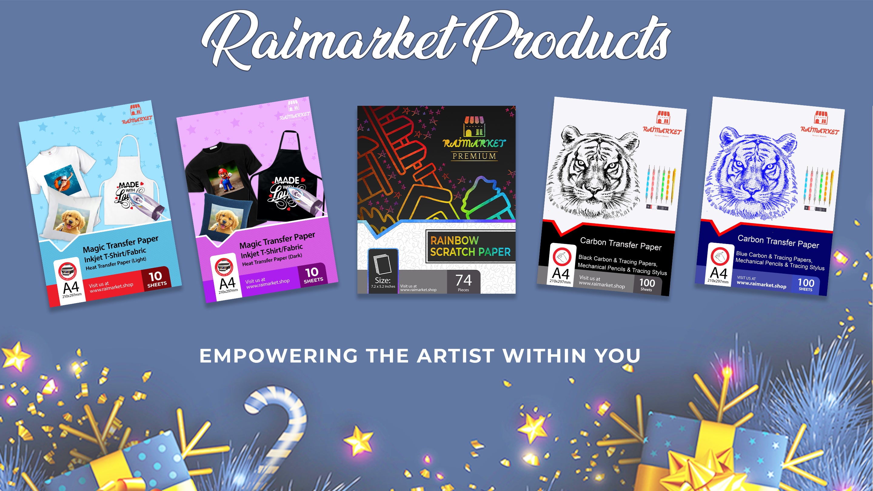 Raimarket Rainbow Scratch Notebook for Kids – Raima's Market