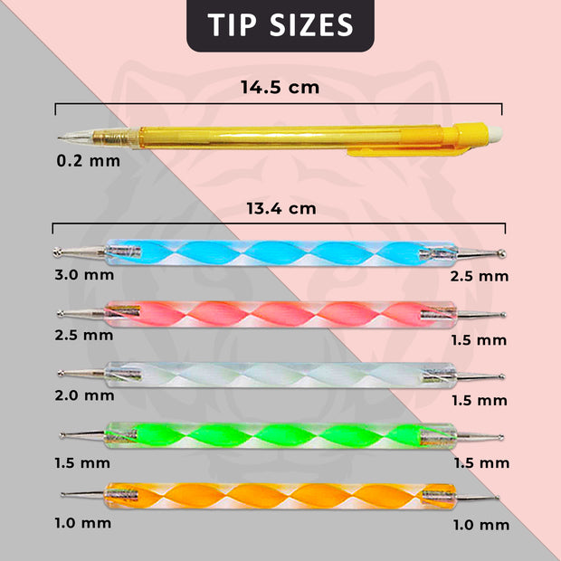 Transfer Paper, Tracing Paper 5 Embossed Stylus Pens For