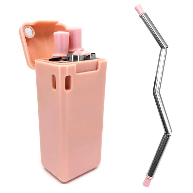 Collapsible Straw Folding Reusable Straws by Envirix